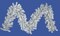 Allstate 9' x 12" Sparkling Silver Tinsel Artificial Christmas Garland - Unlit